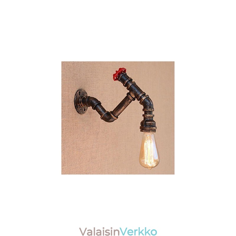 Nostalgia Yksinkertainen vesiputki koristeellinen pieni seinävalaisin seinävalaisin