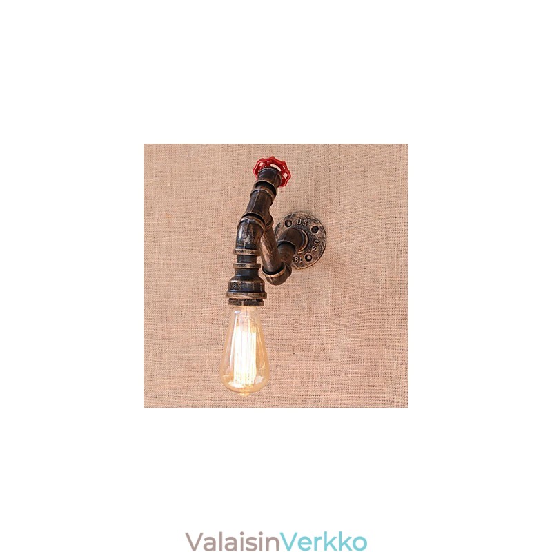 Nostalgia Yksinkertainen vesiputki koristeellinen pieni seinävalaisin seinävalaisin