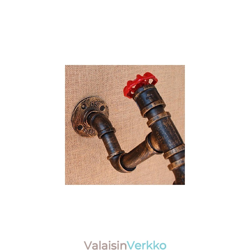 Nostalgia Yksinkertainen vesiputki koristeellinen pieni seinävalaisin seinävalaisin