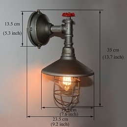 Uusi Retro Loft Vintage Industrial Edison seinävalaisin riippuvalaisin