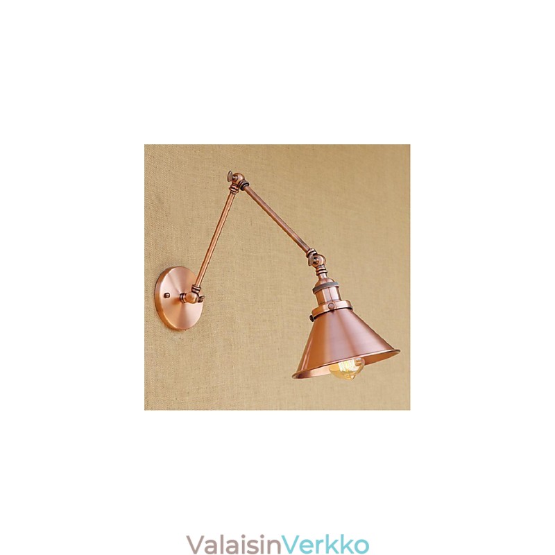 Pitkä varsi Puoliruosteinen Retro Luova Nostalginen sisäänvedettävä taitettava seinävalaisin