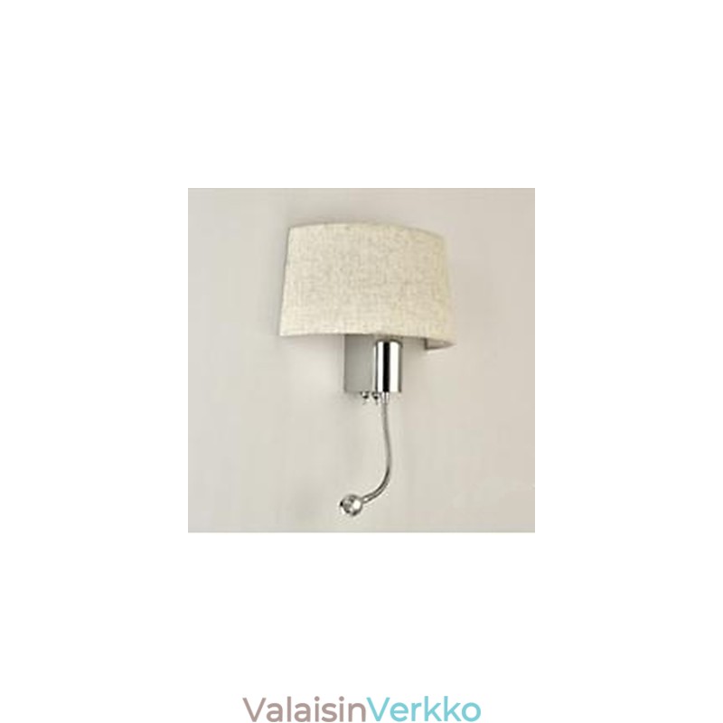 Hotellihuone Makuuhuoneen käytävän kangaslamppu Yövalaisin, jossa amerikkalainen vuodelamppukytkin