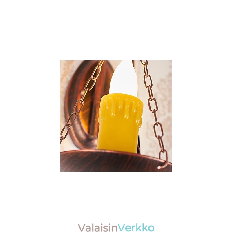 Maalaismainen Lodge-maalausominaisuus mini-tyyliselle ylävalaisimille