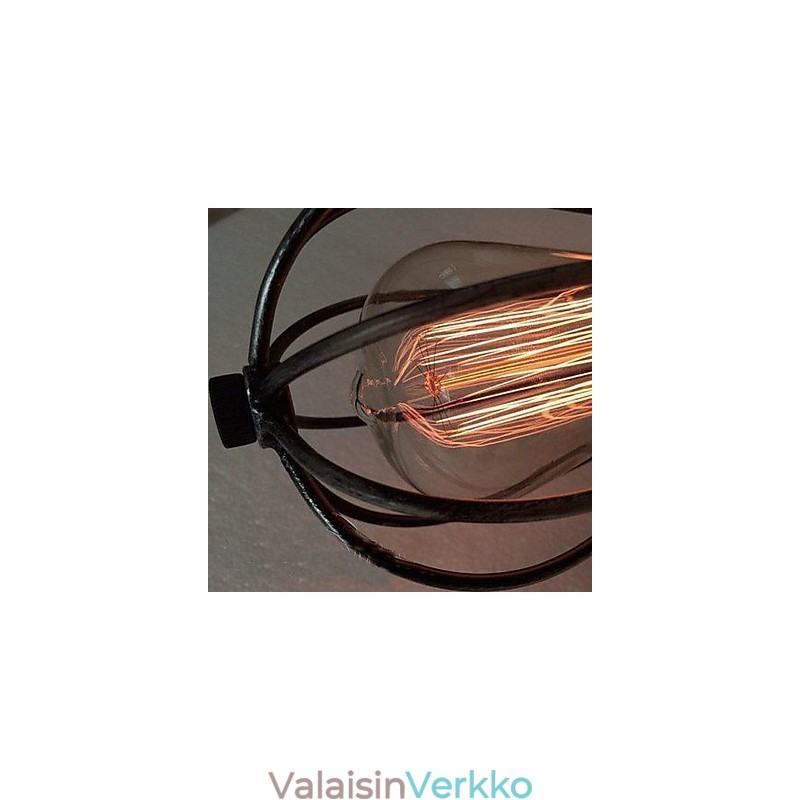 Vintage mini-tyylinen maalaus metalliin uppoteline