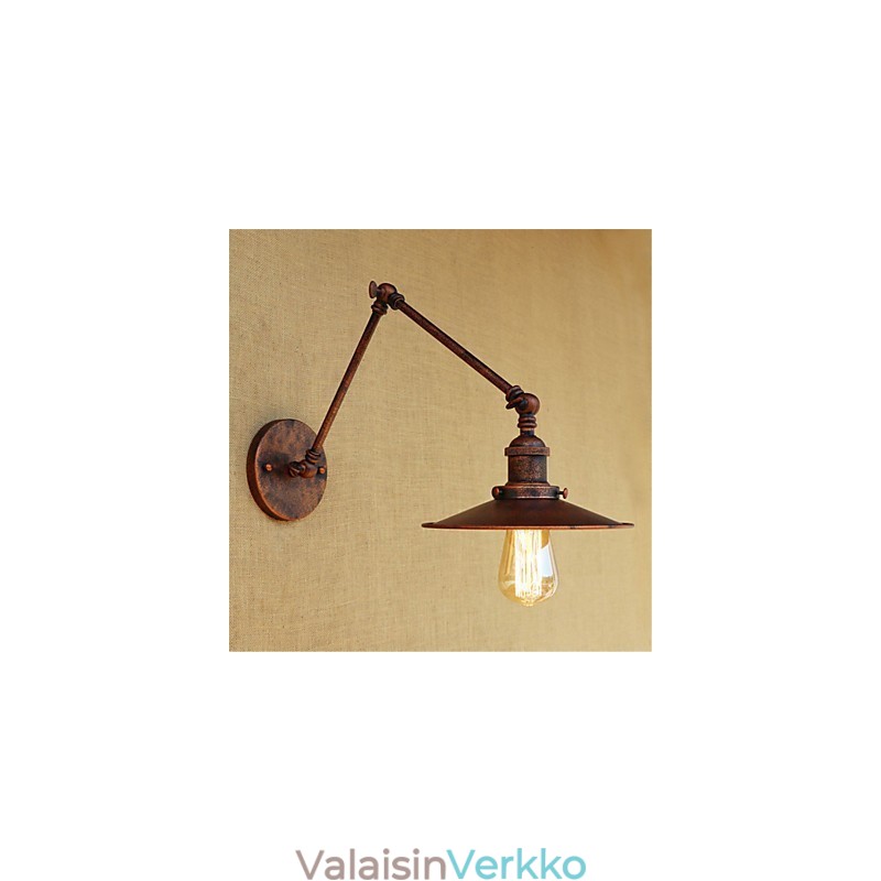 Rustic Lodge Country Retro Painting -ominaisuus minityyliselle keinuvarrelle Ambient Light Swingille