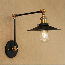 Rustic Lodge Country Retro Painting -ominaisuus minityyliselle keinuvarrelle Ambient Light Swingille