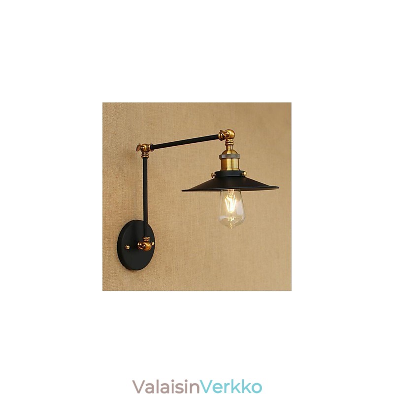 Rustic Lodge Country Retro Painting -ominaisuus minityyliselle keinuvarrelle Ambient Light Swingille