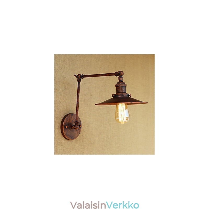 Rustic Lodge Country Retro Painting -ominaisuus minityyliselle keinuvarrelle Ambient Light Swingille