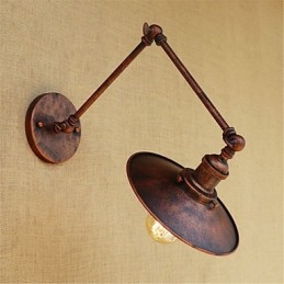 Rustic Lodge Country Retro Painting -ominaisuus minityyliselle keinuvarrelle Ambient Light Swingille