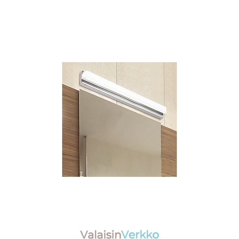 Integroitu moderni nykyaikainen Chrome-ominaisuus ympäristön valoon kylpyhuonevalaistukseen seinävalaisin