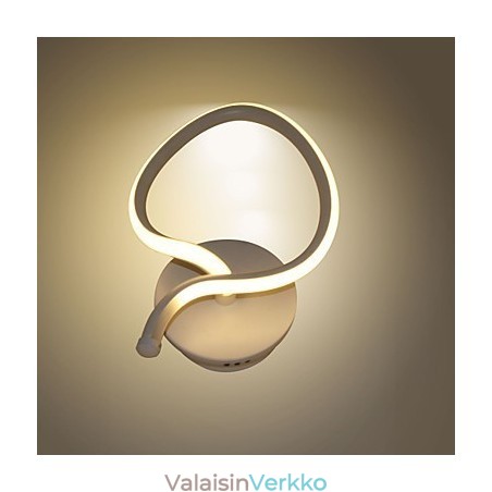 Moderni minimalistinen seinävalaisin sängyn äärellä luova käytävälamppu alumiinista