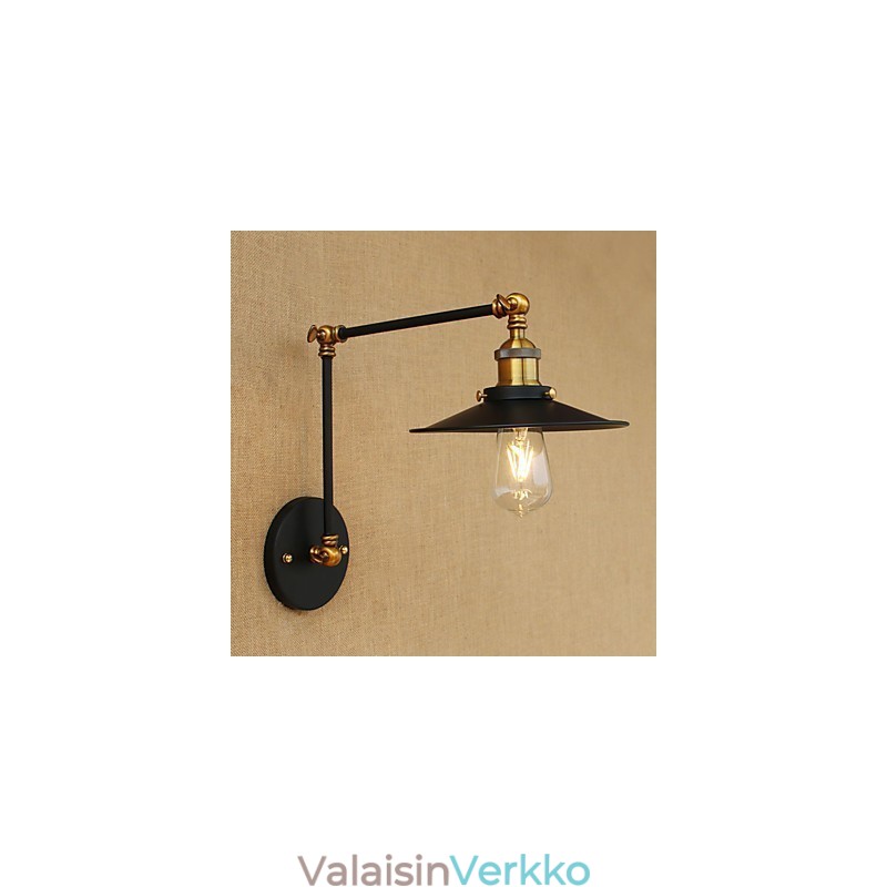 Seinävalaisin Messinki Vintage Industrial Seinävalaisin Valo Kodin Valaistus Sisustus Seinävalaisin