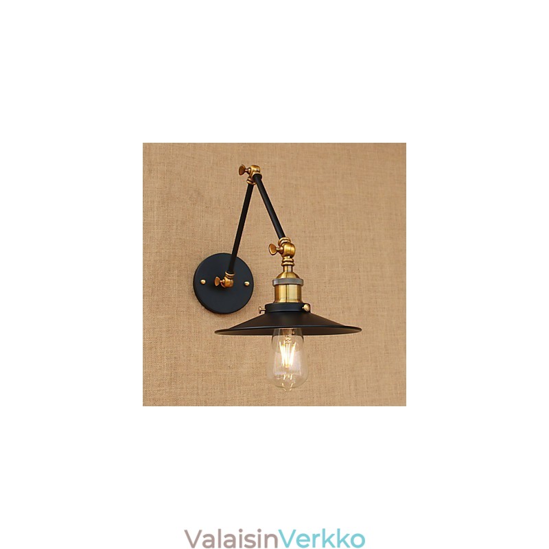 Seinävalaisin Messinki Vintage Industrial Seinävalaisin Valo Kodin Valaistus Sisustus Seinävalaisin