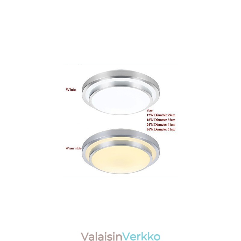 Uppoasennusvalot Stting Light Pyöreä Yksinkertainen Moderni Halkaisija 51cm