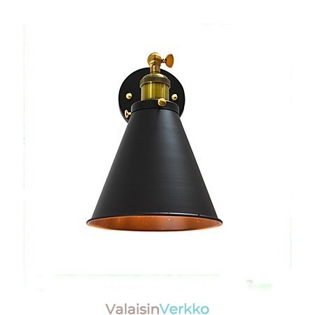 Light Buzz Paint Yksiseinäinen rauta-seinälamppu Tyhmä musta valomiekkalamppu seinälle Light Buzz Paint Yksiseinäinen rauta-seinälamppu Tyhmä musta valomiekkalamppu seinälle