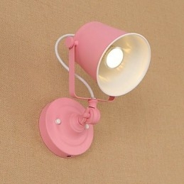 Country Retro Painting Ominaisuus Säädettävä kääntövarrelle Eye Protection Downlight Seinävalaisimet Seinävalaisin