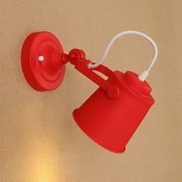 Country Retro Painting Ominaisuus Säädettävä kääntövarrelle Eye Protection Downlight Seinävalaisimet Seinävalaisin