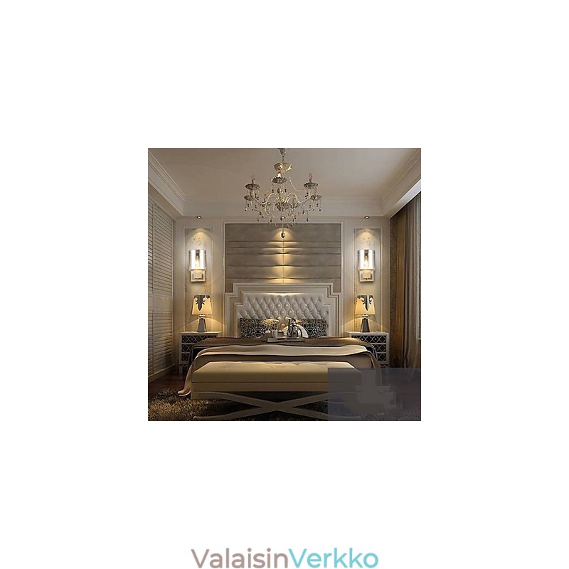 Moderni nykyaikainen musta oksidiviimeistelyominaisuus uplight-seinävalaisimiin