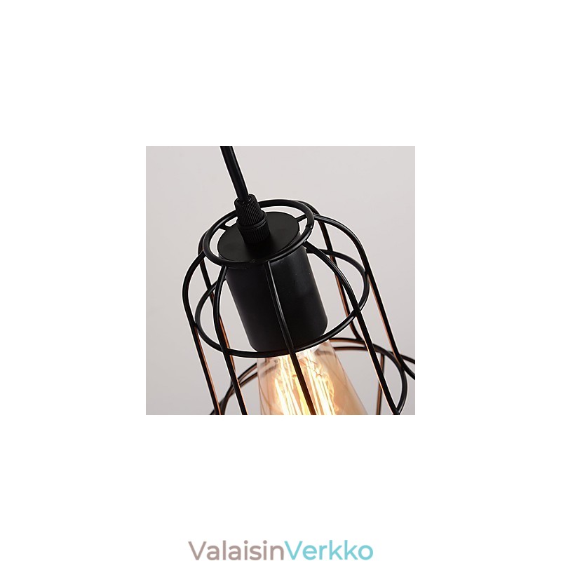 Teollinen retrorautainen seinävalaisin Creative Personality Lift Pulley -seinävalaisin
