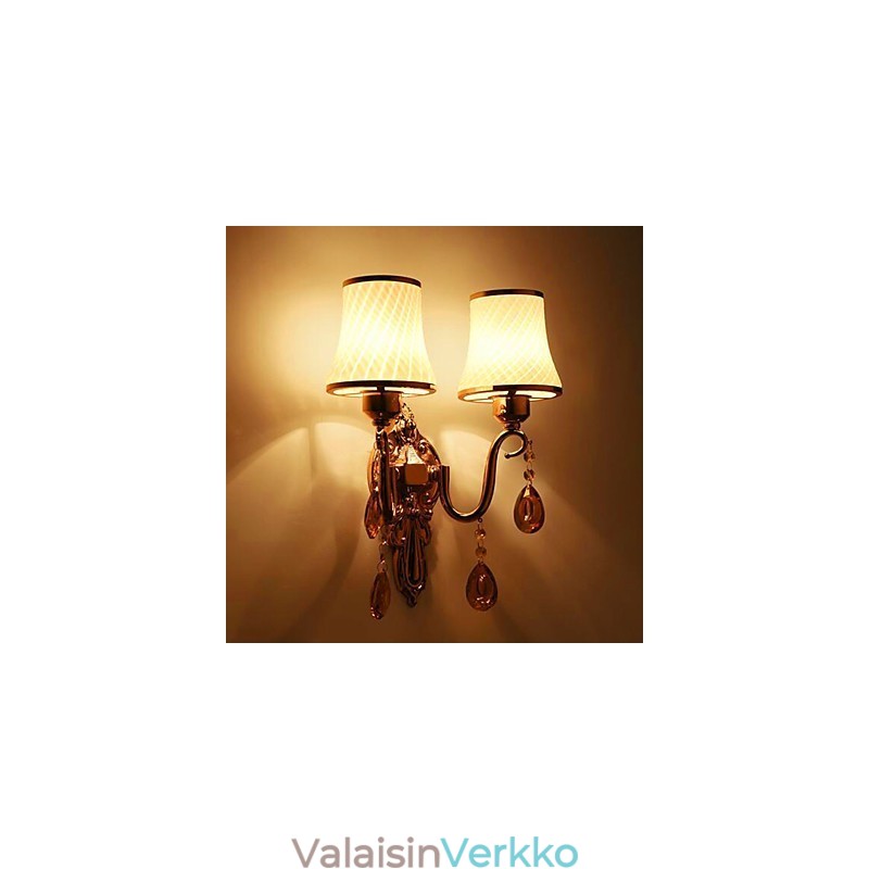 Moderni nykyaikainen galvanoitu ominaisuus Crystal Eye Protection Ambient Light -seinävalaisimiin