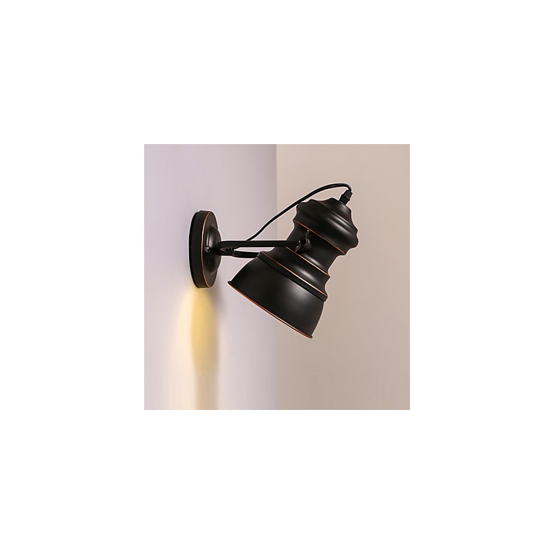 Vintage metalliset seinävalaisimet Industrial Wall Light Yksinkertainen valaisin Cafe Club Bar -valaistukseen