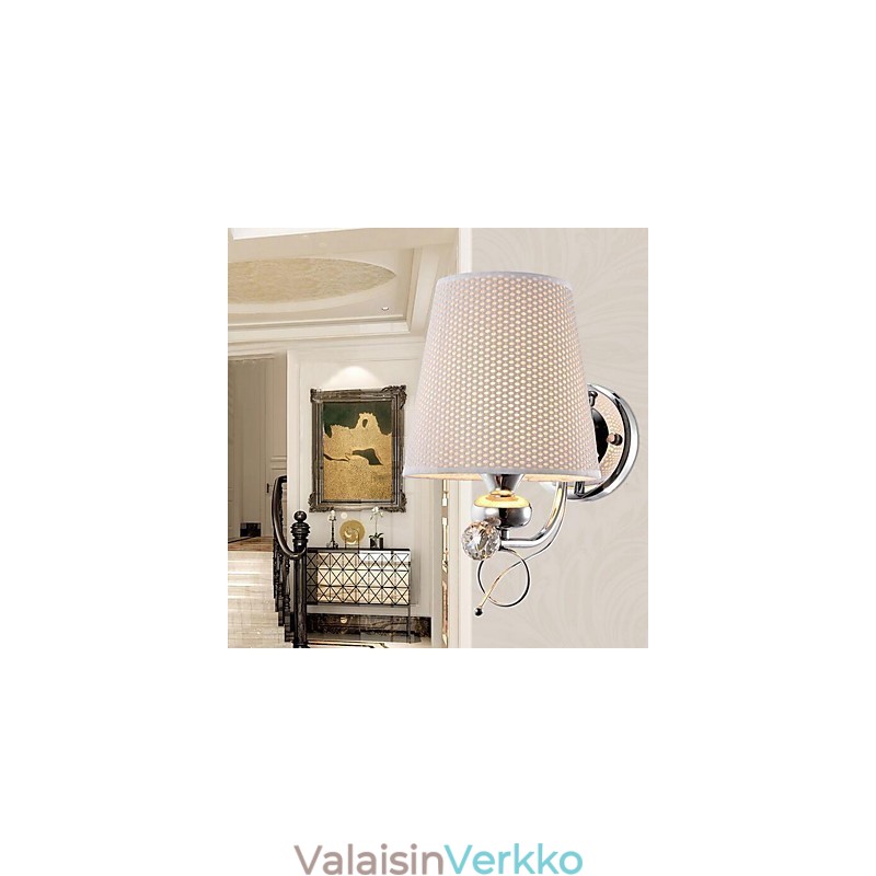 Moderni nykyaikainen sähköpinnoitettu ominaisuus uplight seinävalaisin seinävalaisin