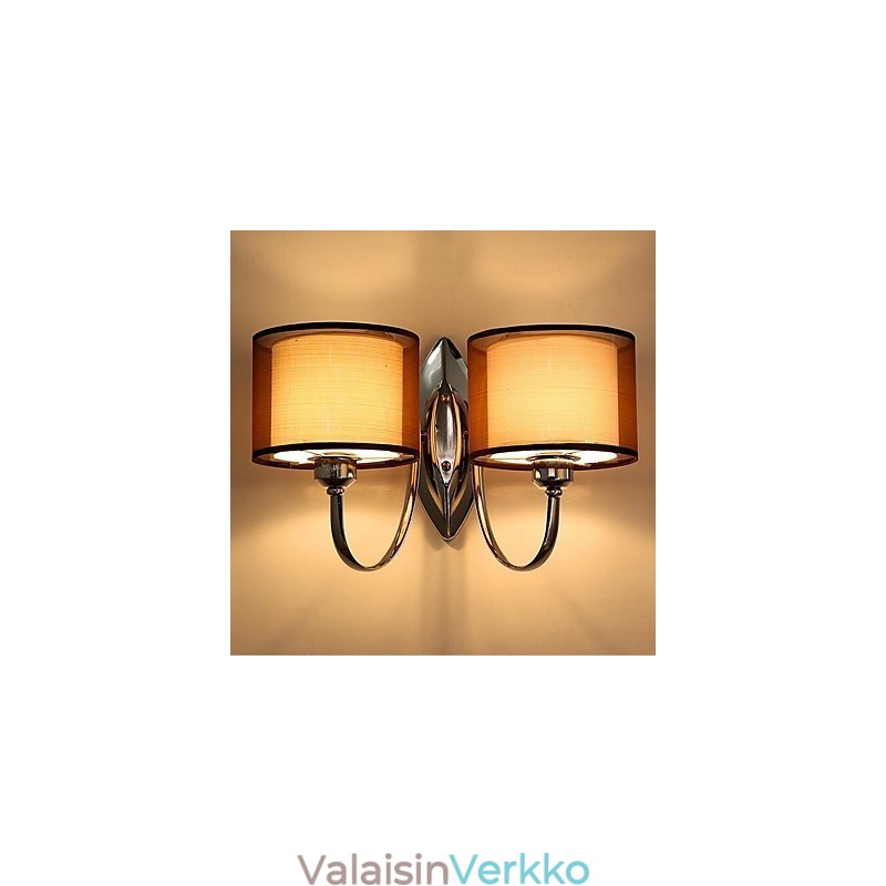 Vintage sähköpinnoitettu ominaisuus alasvalaisin seinävalaisin