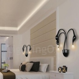 Swan Head Moderni Nykyaikainen Monivärinen Ambient Light Seinävalaisin Seinävalaisin