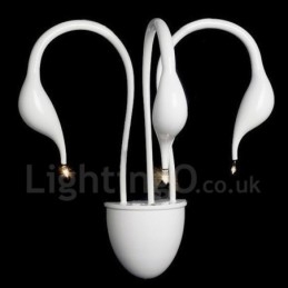 Swan Head Moderni Nykyaikainen Monivärinen Ambient Light Seinävalaisin Seinävalaisin