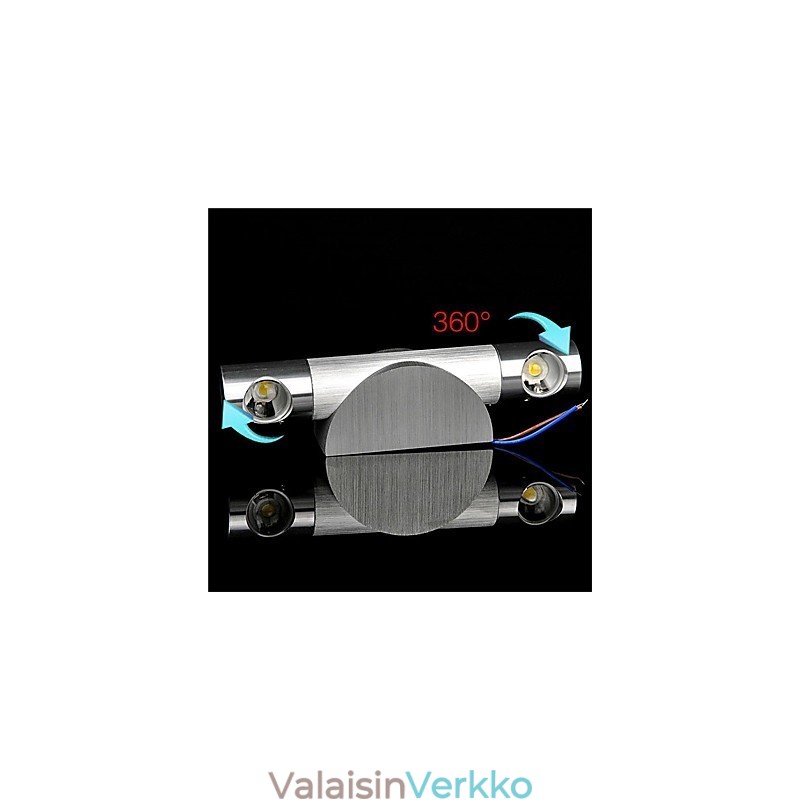 Moderni seinävalaisin valokulman säädettävä koristeellinen kohdevalaisin kotiin Studio sali kuisti käytävä sängyn puolella makuuhuone