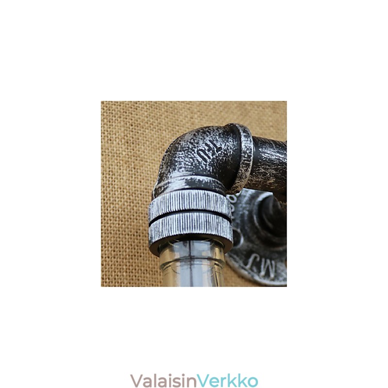 Rustic Lodge Brass -ominaisuus Ambient Light -seinävalaisimille Wall Light Blue
