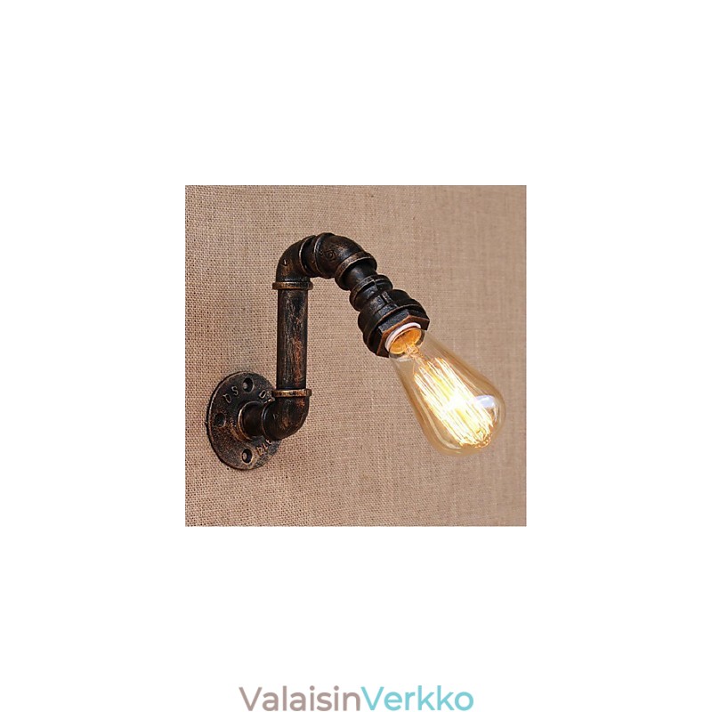 Nostalgia Yksinkertainen vesiputki koristeellinen pieni seinävalaisin seinävalaisin