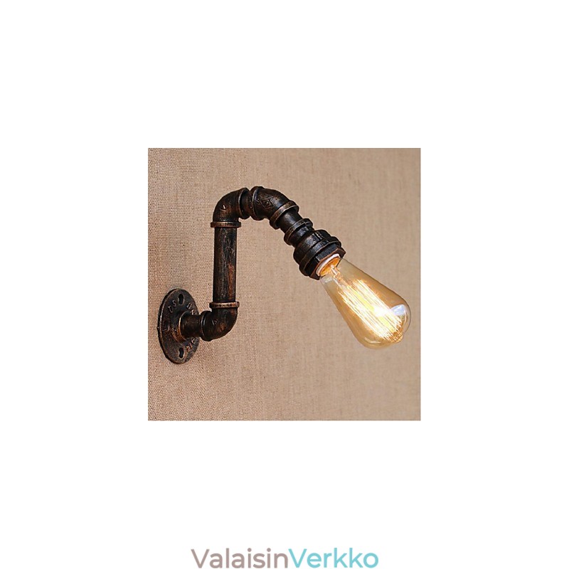 Nostalgia Yksinkertainen vesiputki koristeellinen pieni seinävalaisin seinävalaisin
