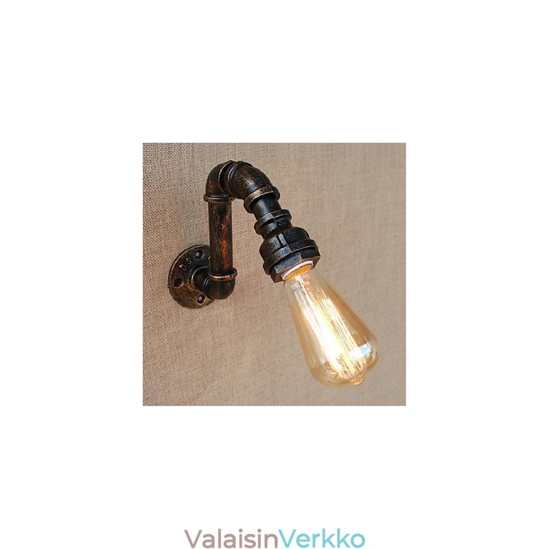 Nostalgia Yksinkertainen vesiputki koristeellinen pieni seinävalaisin seinävalaisin