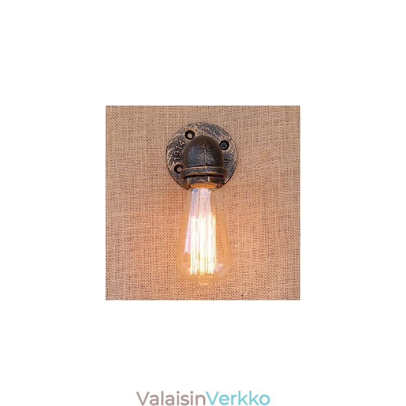 Nostalgia Yksinkertainen vesiputki koristeellinen pieni seinävalaisin seinävalaisin