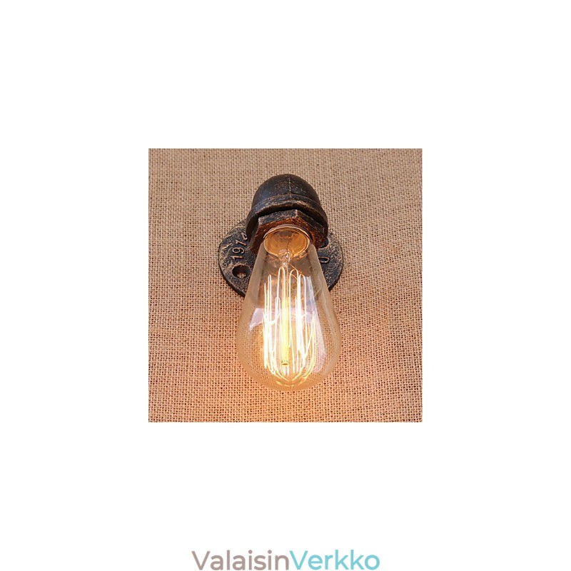 Nostalgia Yksinkertainen vesiputki koristeellinen pieni seinävalaisin seinävalaisin