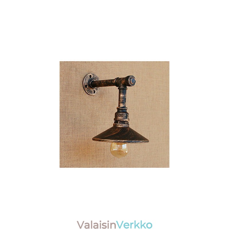 Rustic Lodge Country Antique Brass -ominaisuus Ambient Light -seinävalaisimiin