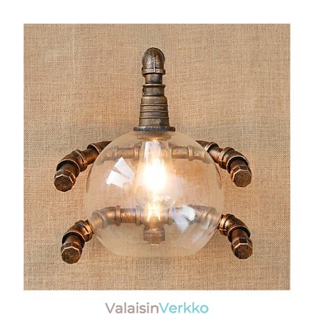 Rustic Lodge Country Antique Brass -ominaisuus Ambient Light -seinävalaisimiin Rustic Lodge Country Antique Brass -ominaisuus Ambient Light -seinävalaisimiin