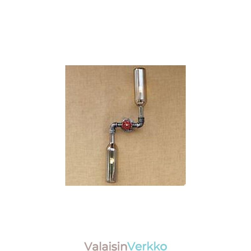 Takorauta Loft Pulloputki Pullo Seinälamppuhylly