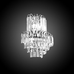 Seinävalaisimet Crystal Modern Contemporary Glass