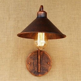 American Country Retro Iron Koristeellinen Luova Persoonallisuus Kahvila Ravintola Valaistus