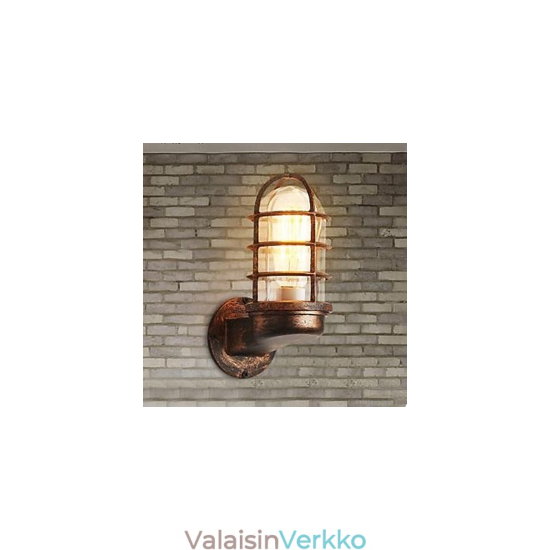 Olohuone Kahvila Vaatekauppa Baari Parveke Retro Seinävalaisin