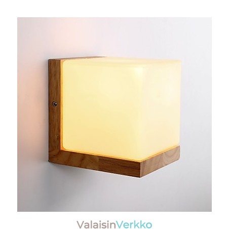 Puiset seinävalaisimet Lasivarjostin 110 V TAI 220 V Maa-uutuus Puiset seinävalaisimet Lasivarjostin 110 V TAI 220 V Maa-uutuus