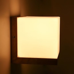 Puiset seinävalaisimet Lasivarjostin 110 V TAI 220 V Maa-uutuus
