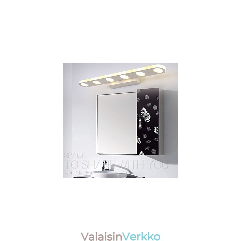 Integroitu moderni Contemporary Downlight kylpyhuonevalaistukseen seinävalaisin