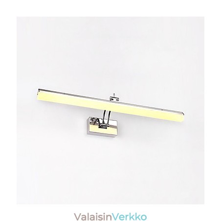 Integroitu moderni nykyaikainen Chrome-ominaisuus ympäristön valoon kylpyhuonevalaistukseen seinävalaisin