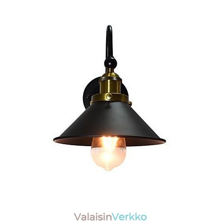 Seinävalaisin Seinälamput Seinärauta seinävalaisin Tyhmä musta valomiekkalamppu seinälle Seinävalaisin Seinälamput Seinärauta seinävalaisin Tyhmä musta valomiekkalamppu seinälle