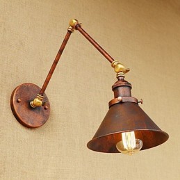 Seinävalaisin Messinki Vintage Industrial Seinävalaisin Valo Kodin Valaistus Sisustus Seinävalaisin