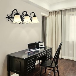 Moderni nykyaikainen maalaismainen Lodge Moderni nykyaikainen maalausominaisuus minityyliselle alasvalolle