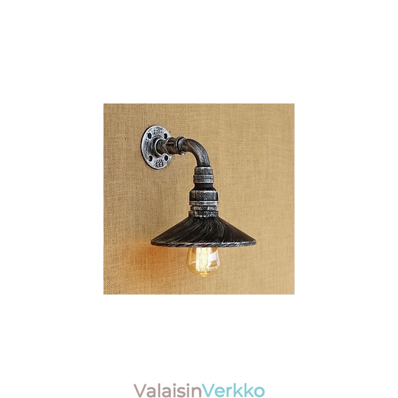 Rustic Lodge Country Retro Painting Feature Mini Style Ambient Light -seinävalaisimiin